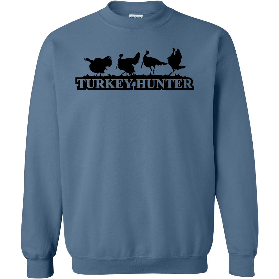 Turkey Hunter Adult Crew Neck Sweatshirt