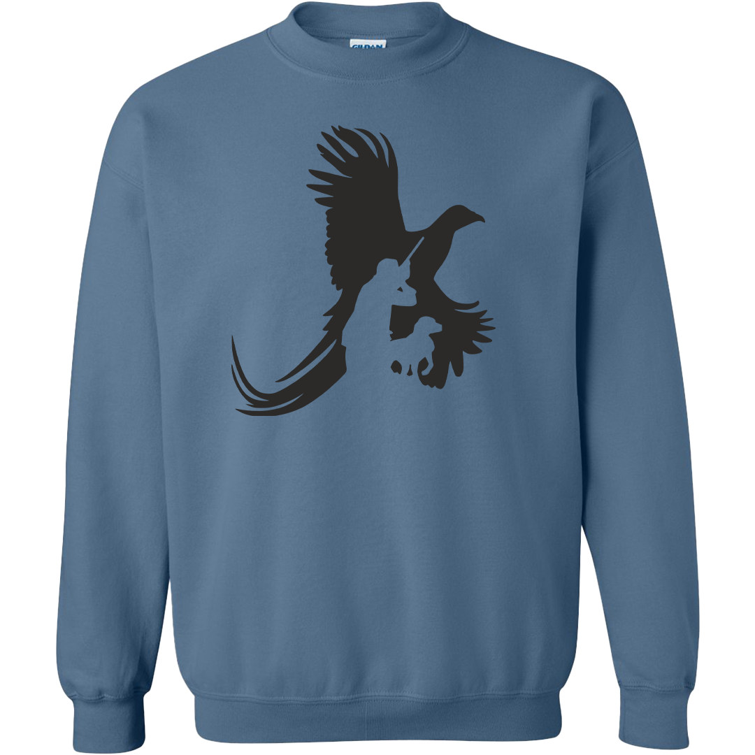 Pheasant Hunter Adult Crew Neck Sweatshirt