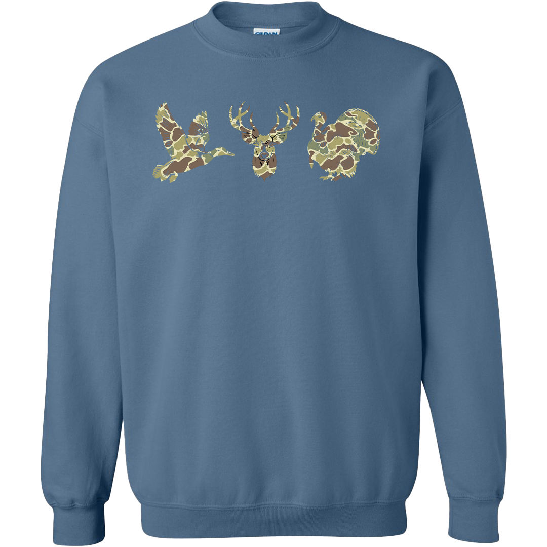 Hidden Game Adult Crew Neck Sweatshirt