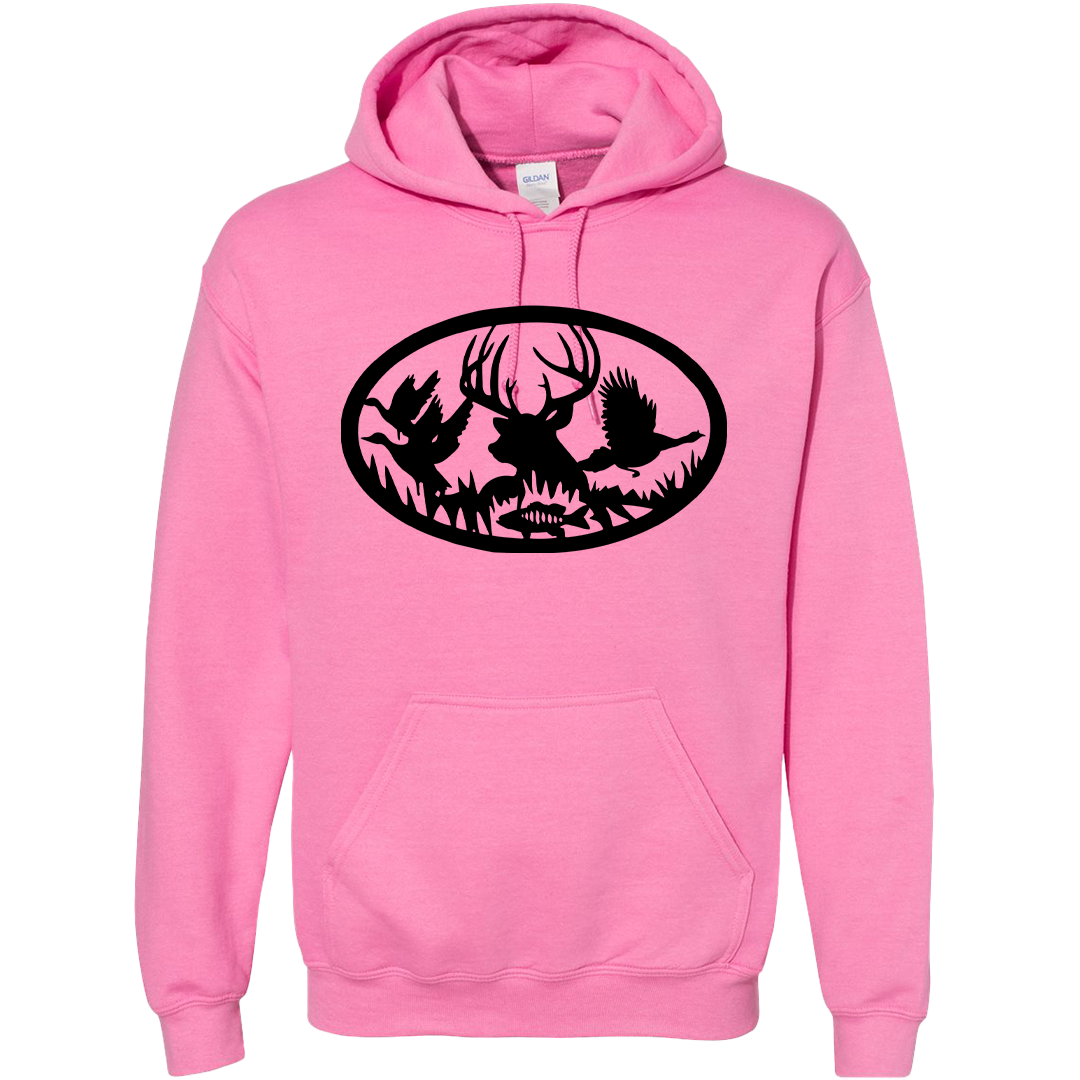 Wildlife Welcome Adult Hoodie