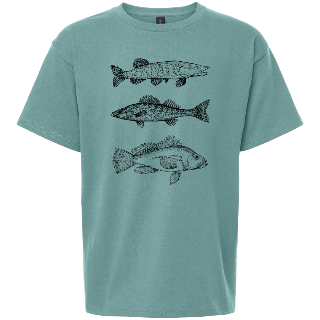 Midwest Fish Kids Tee