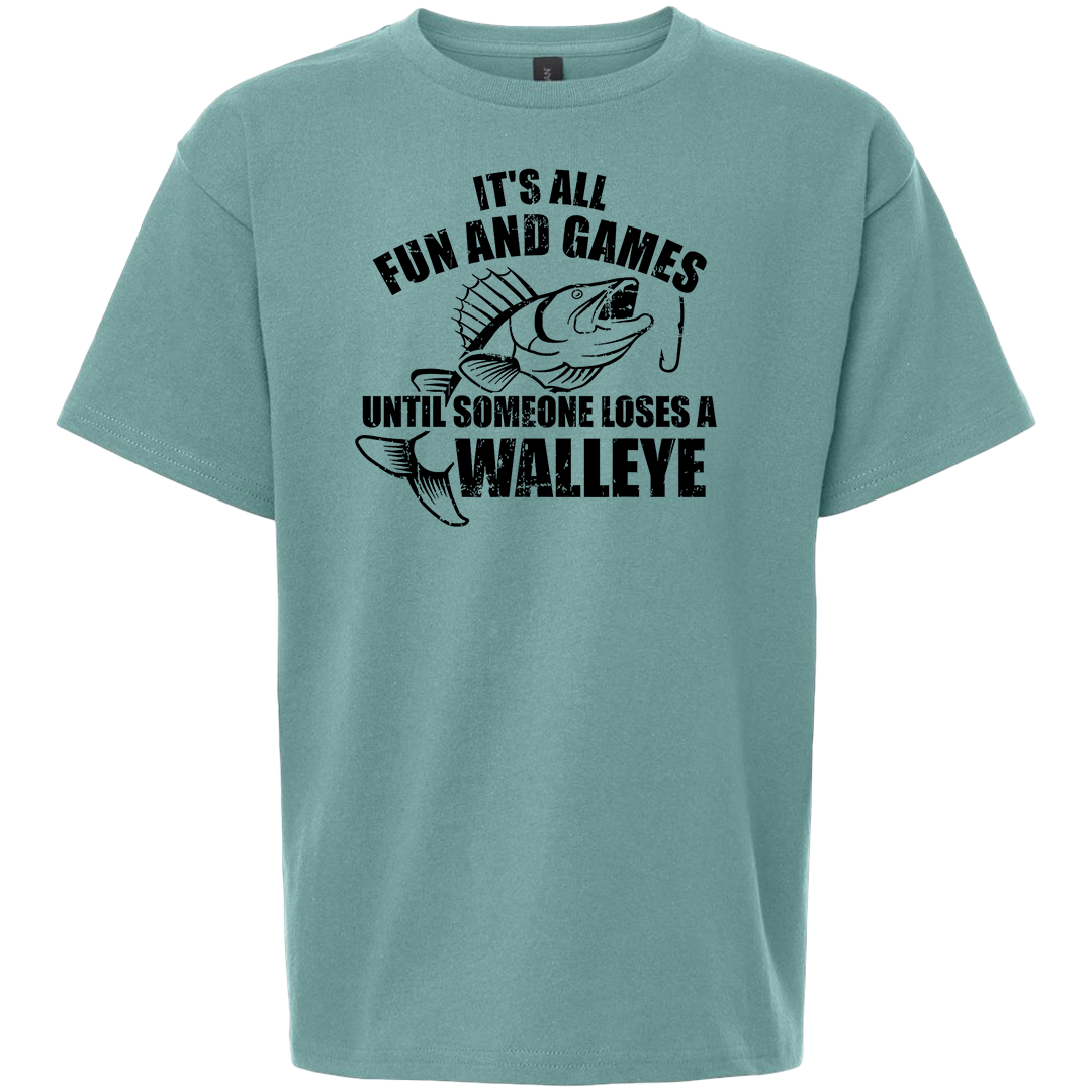 Walleye Games Kids Tee