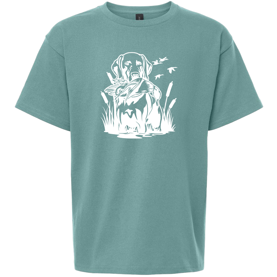 Duck Hunting Dog Adult Tee