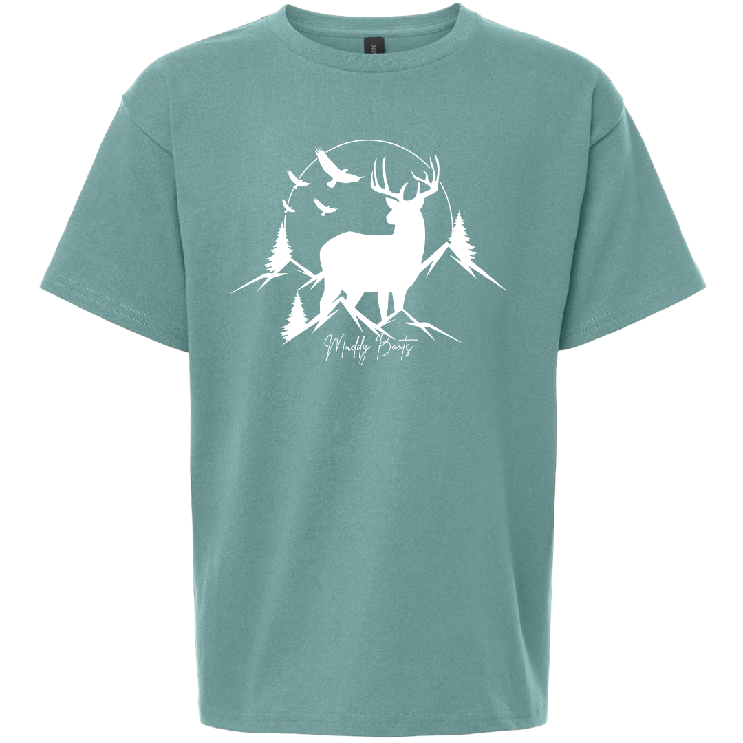 Mountain Deer Kids Tee