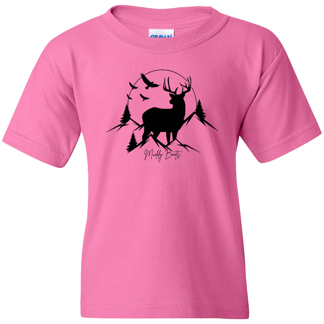 Mountain Deer Kids Tee