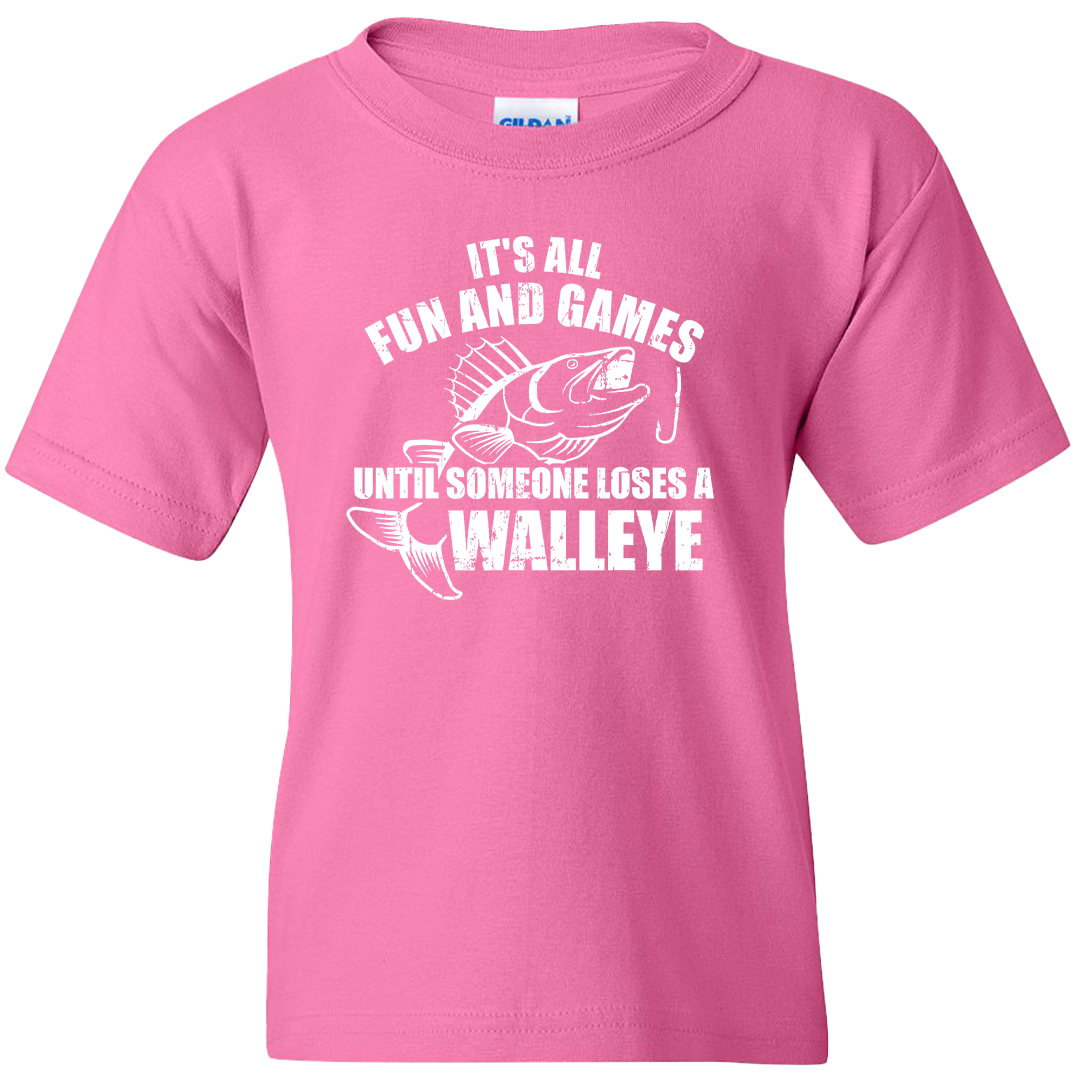 Walleye Games Kids Tee