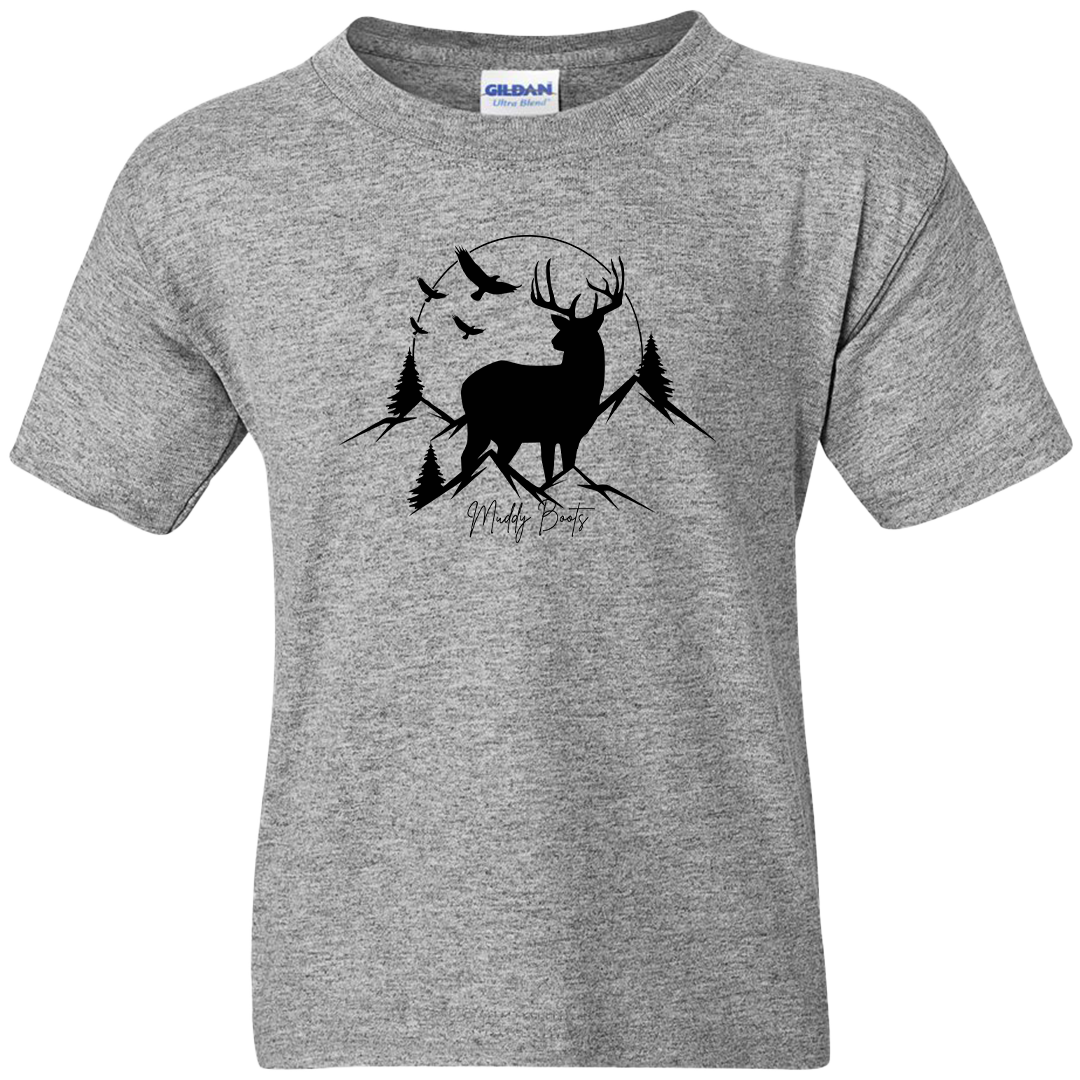 Mountain Deer Kids Tee
