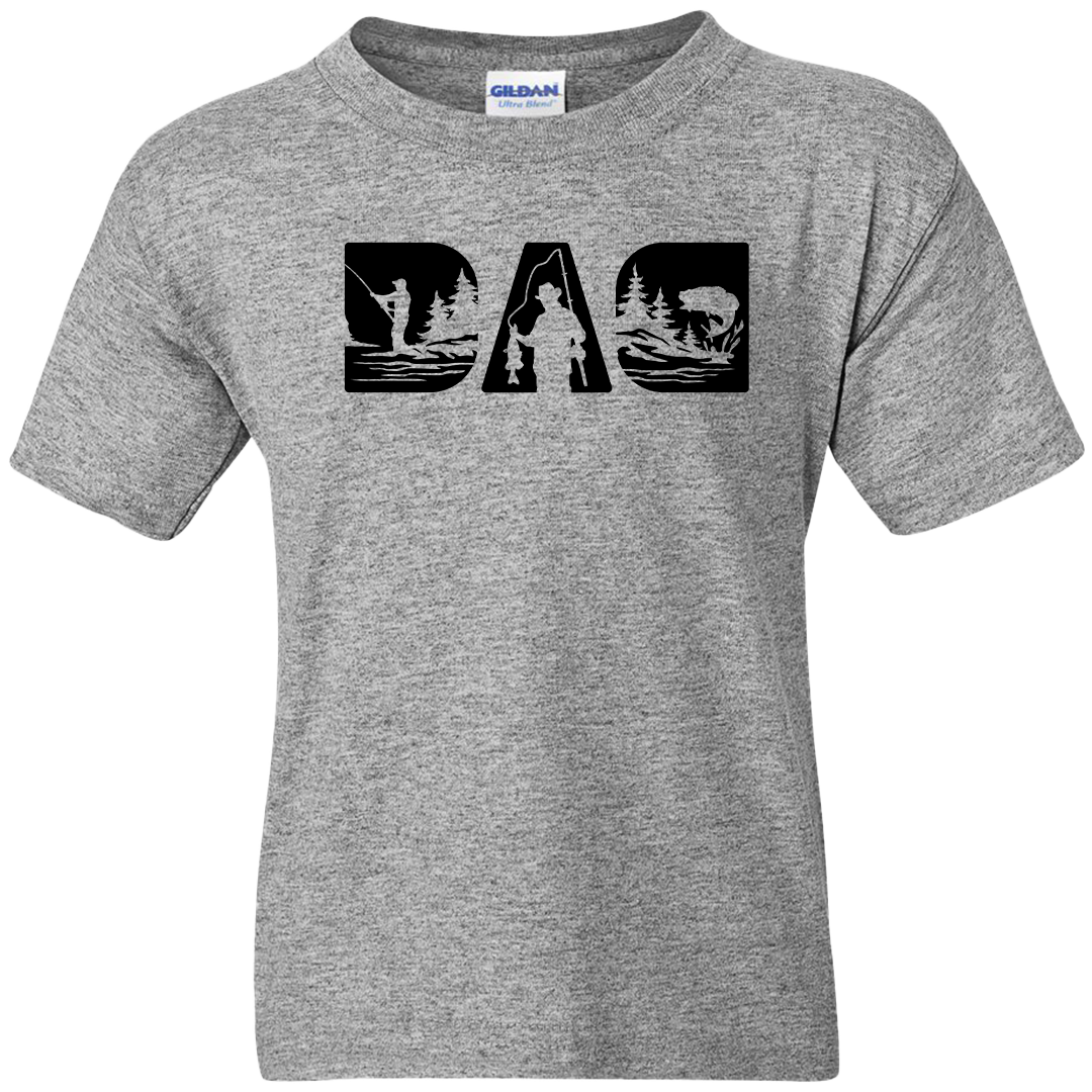 Fishing Dad Adult Tee