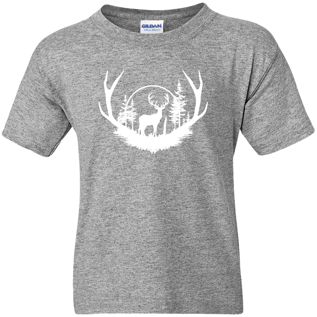 Deer Head Adult Tee