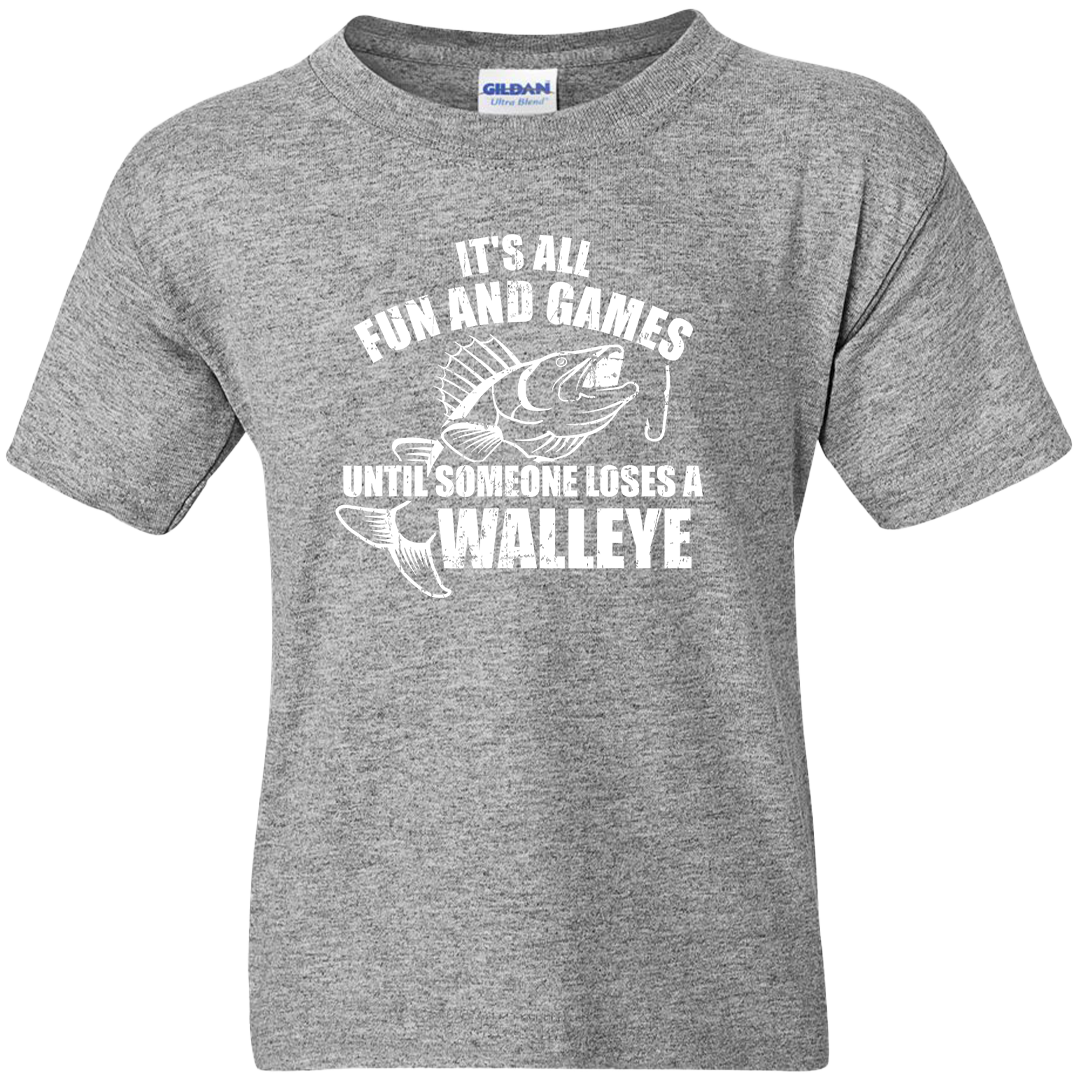 Walleye Games Kids Tee