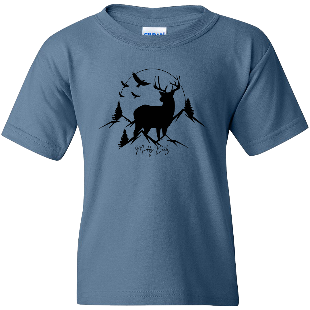 Mountain Deer Kids Tee