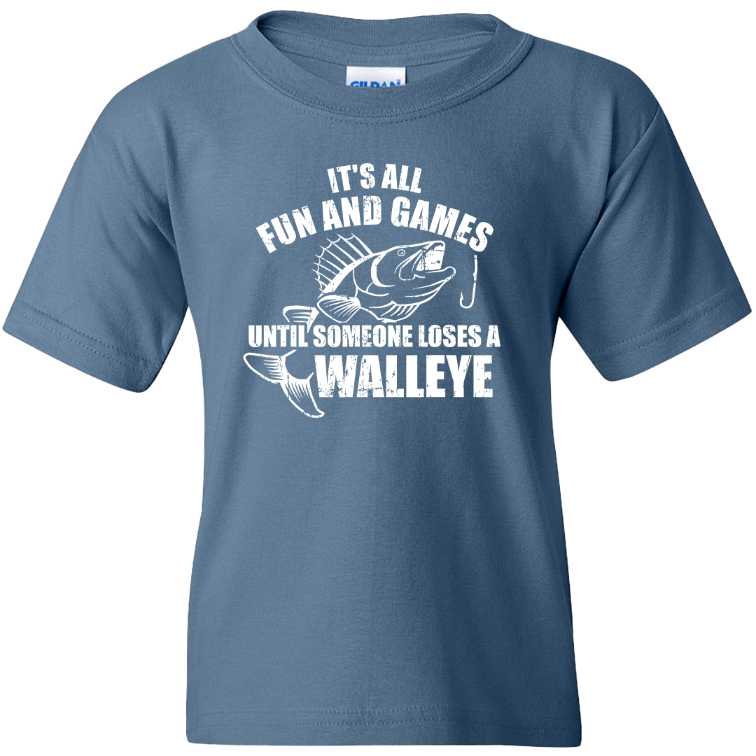 Walleye Games Kids Tee