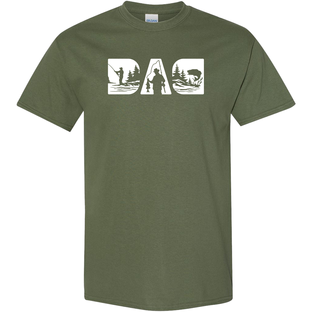 Fishing Dad Adult Tee