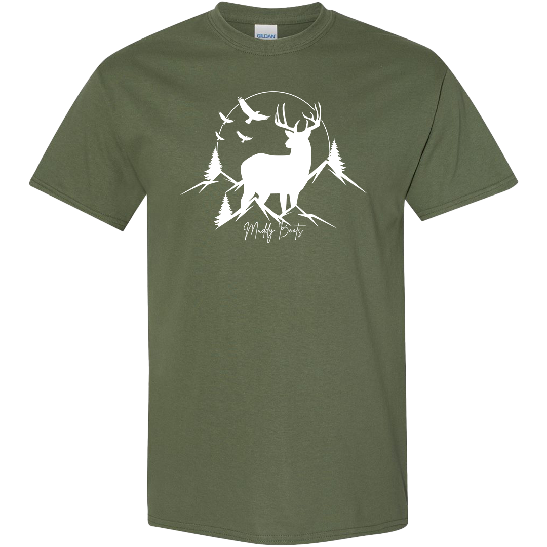 Mountain Deer Kids Tee