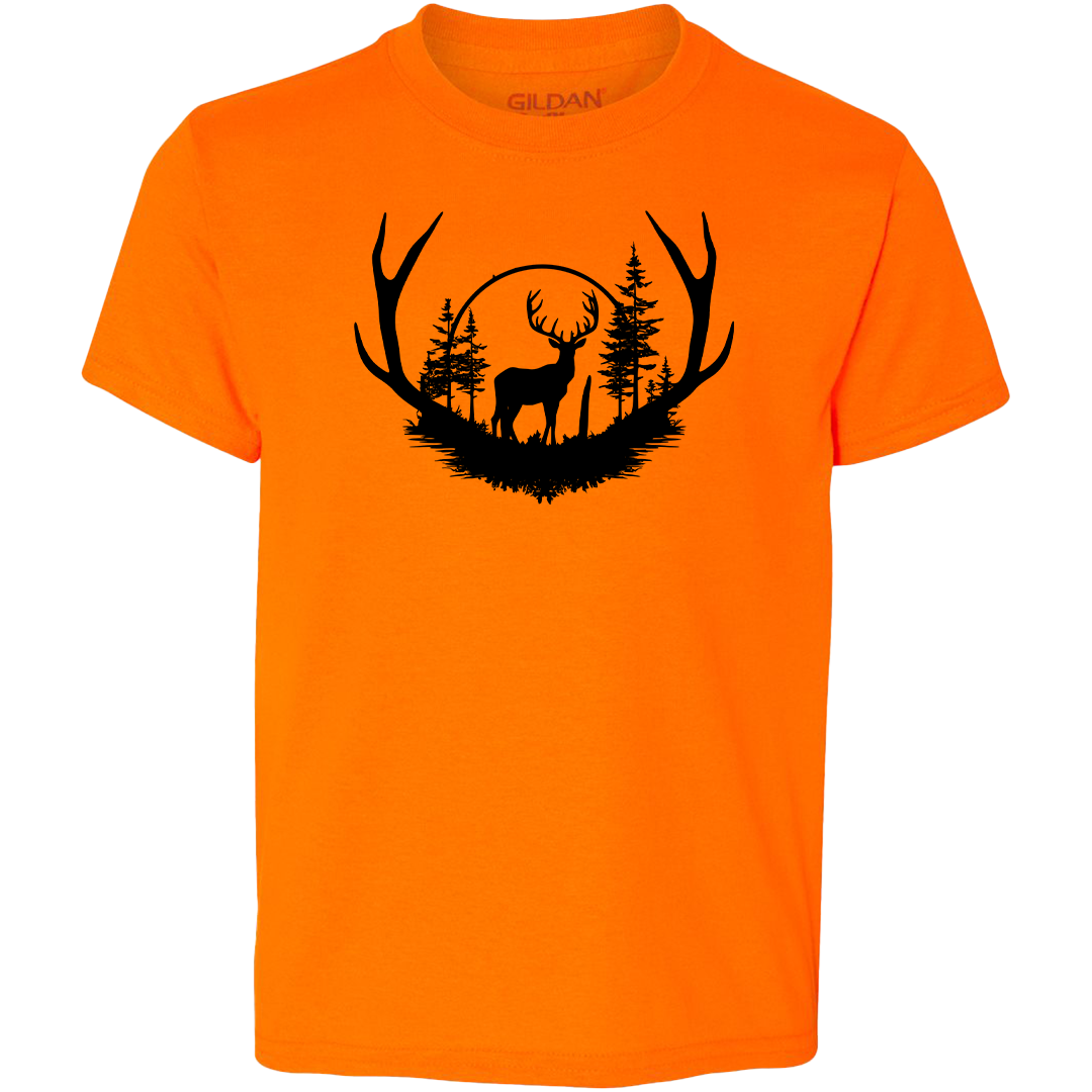 Deer Head Adult Tee