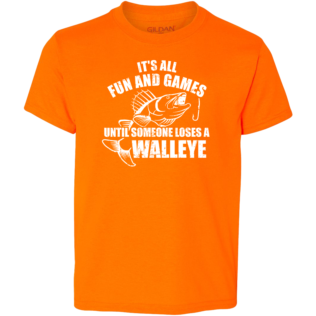 Walleye Games Kids Tee