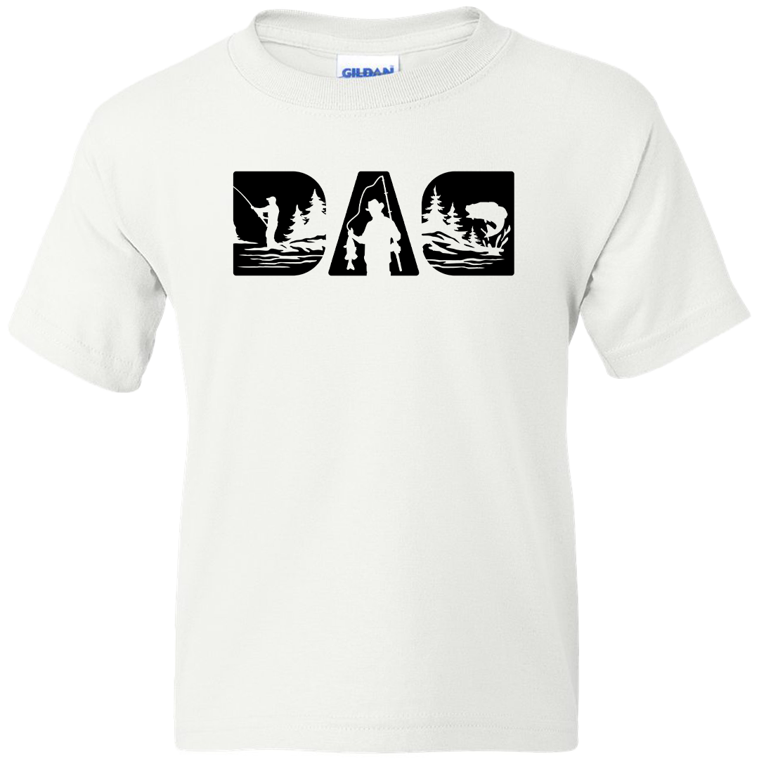 Fishing Dad Adult Tee
