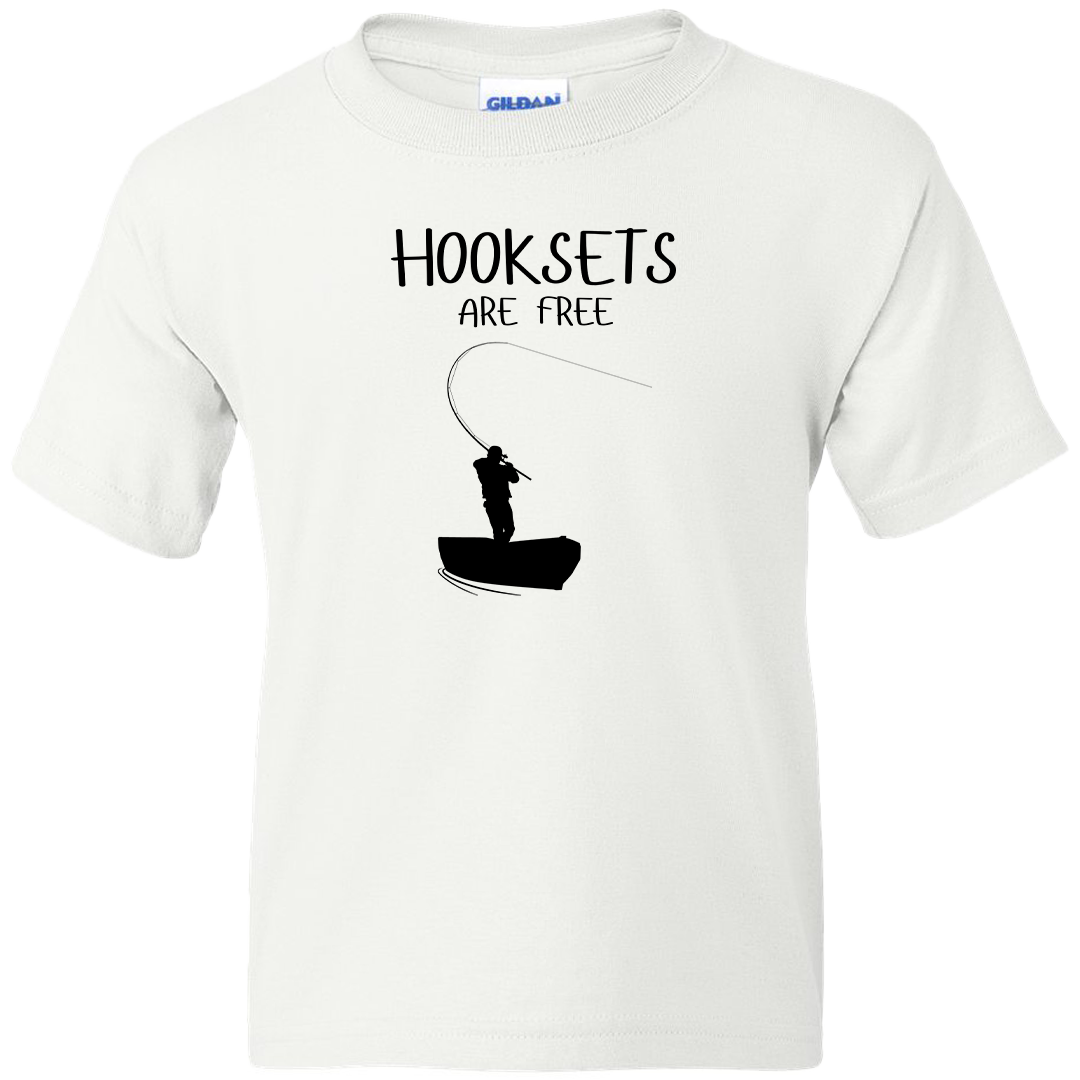 Hooksets Are Free Kids Tee
