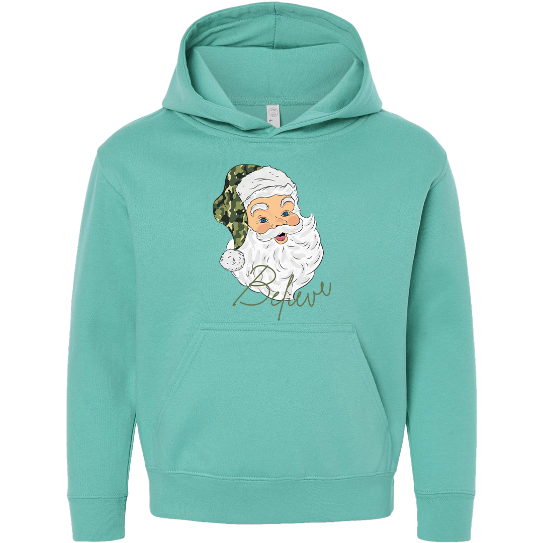 Believe in Santa Kids Hoodie