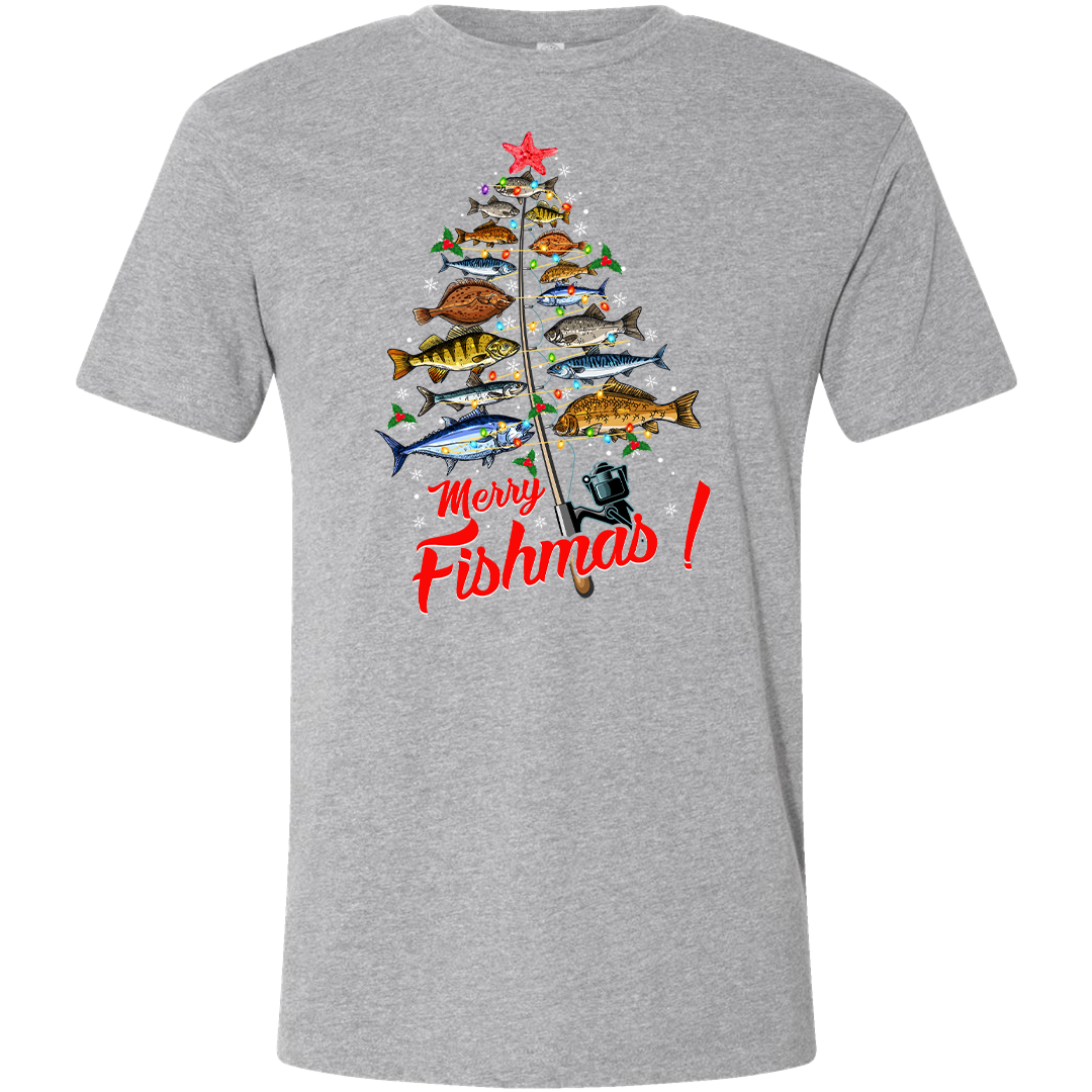 Merry Fishmas Adult Tee