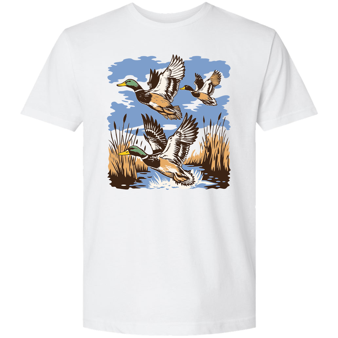 Vintage Ducks Adult Tee