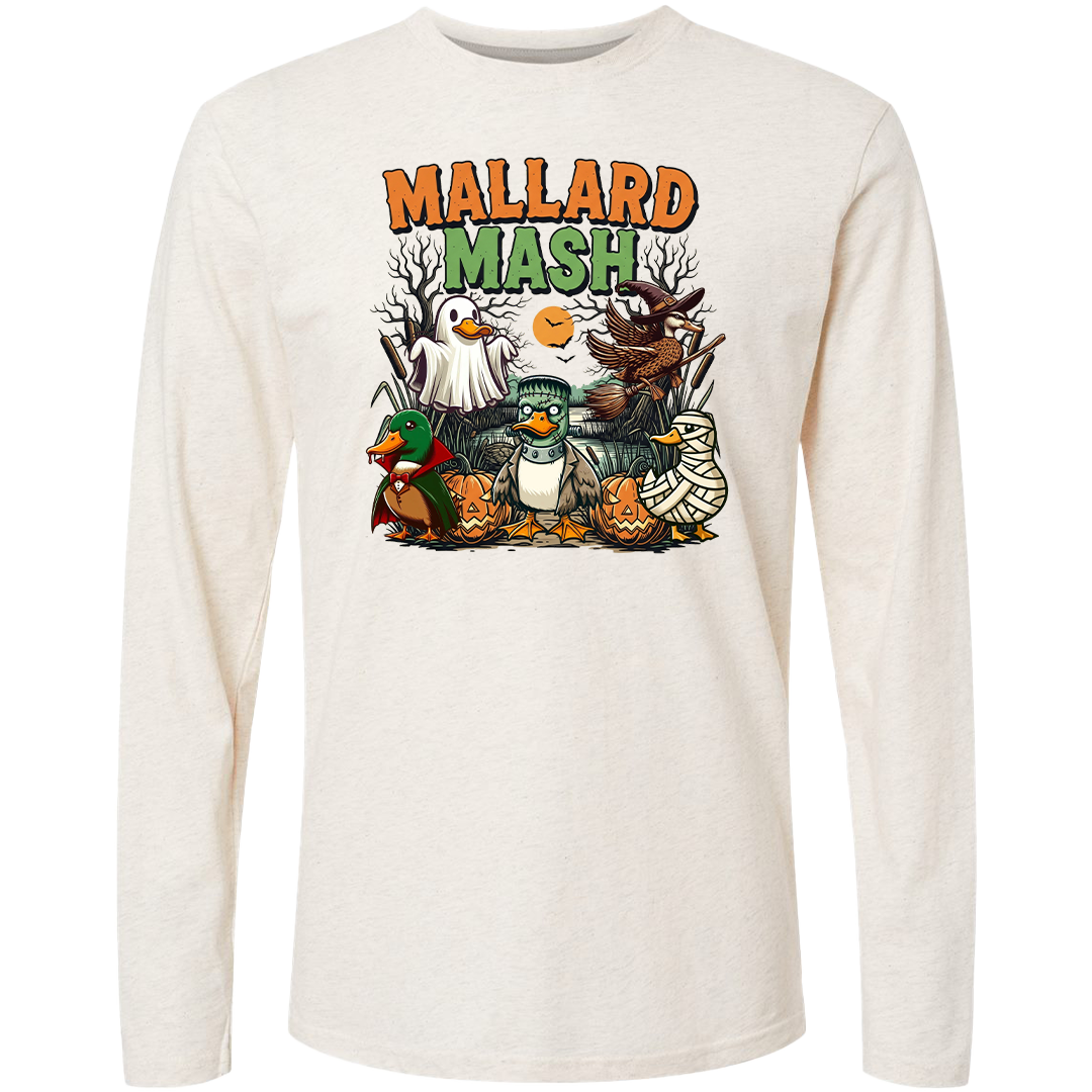 Mallard Mash Adult Long Sleeve Tee