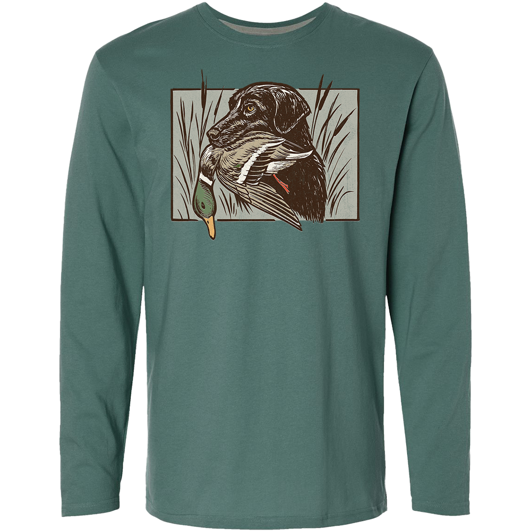 Duck Dog Adult Long Sleeve Tee