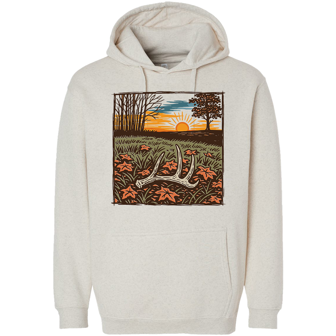 Antler Shed Adult Hoodie