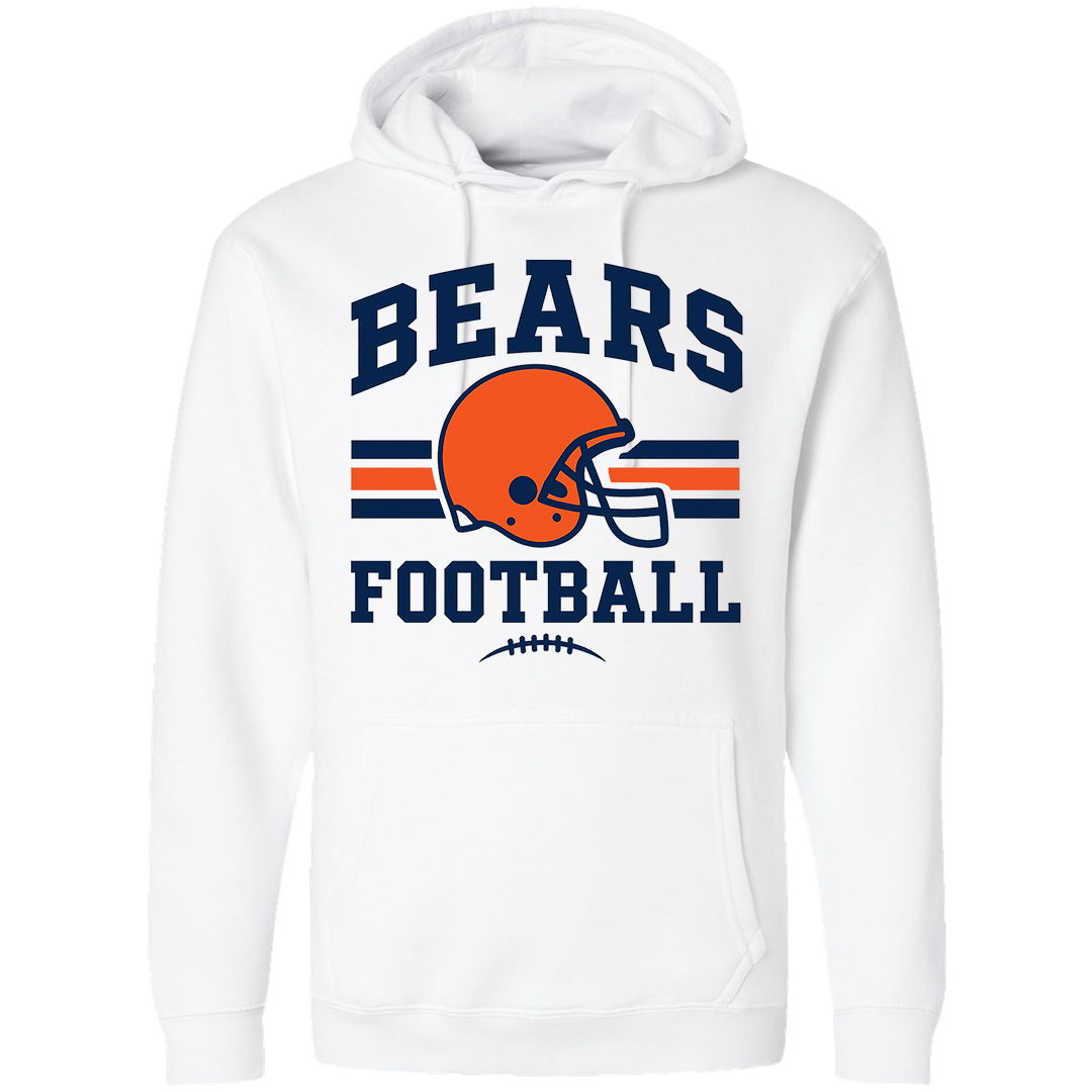 Bears Football Adult Hoodie