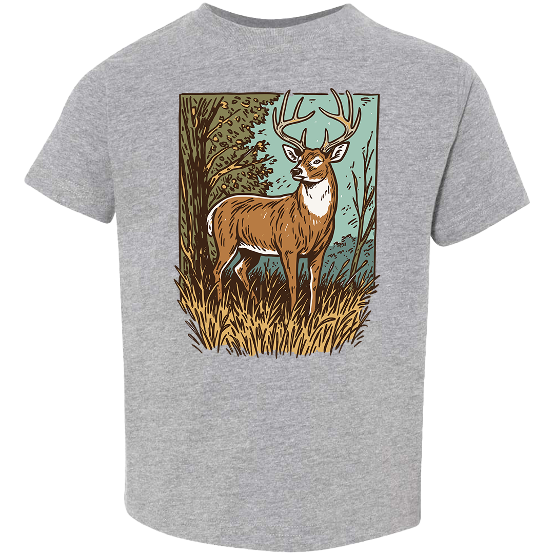 Vintage Deer Toddler Tee