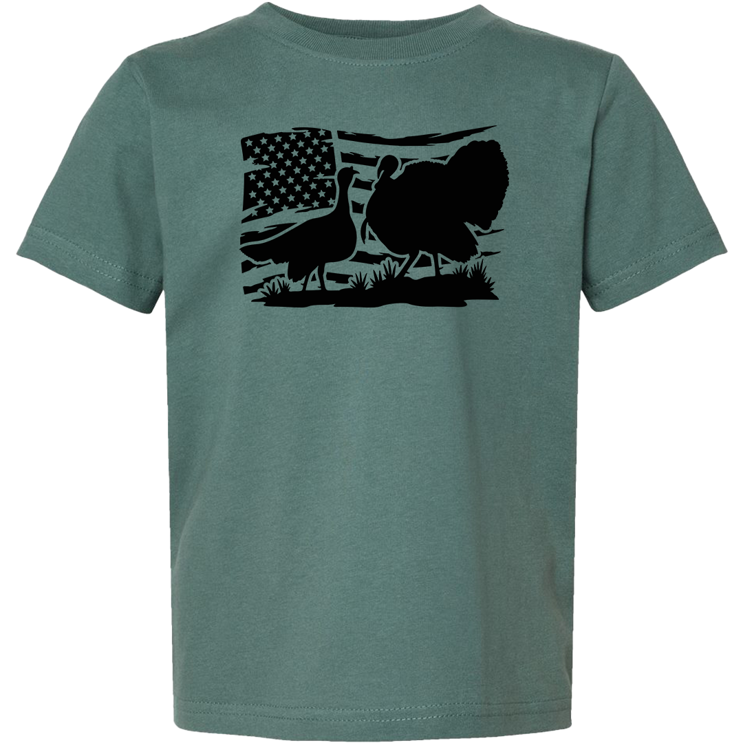 Turkey Flag Toddler Tee