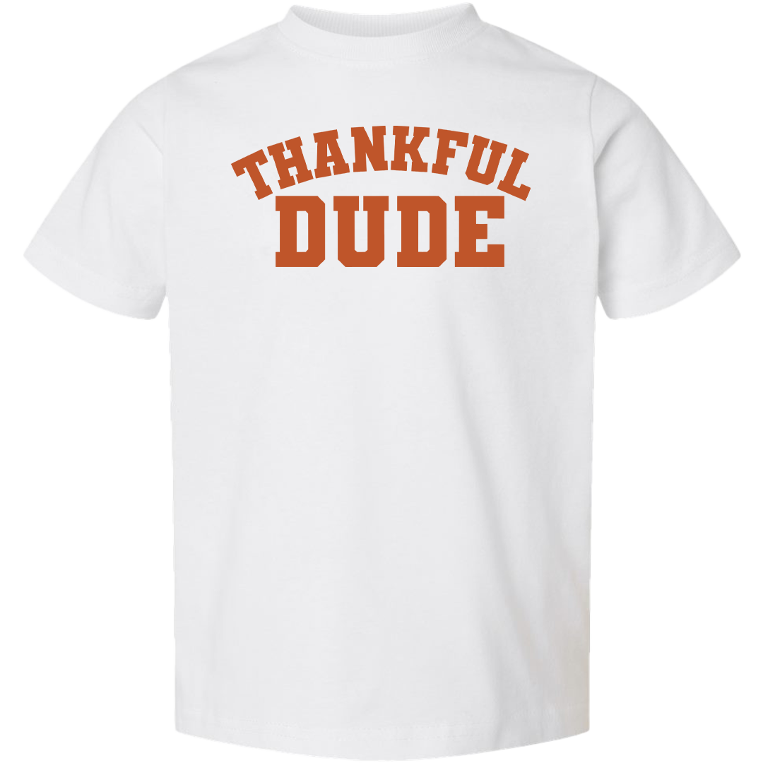 Thankful Dude Toddler Tee