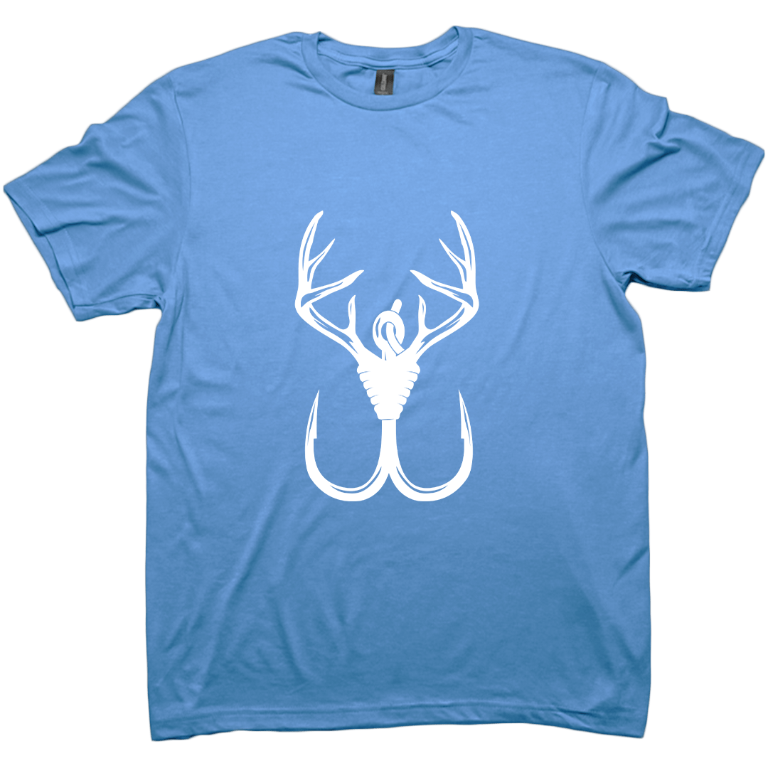 Antler Hook Adult Tee - Muddy Boots Clothing - T-Shirt