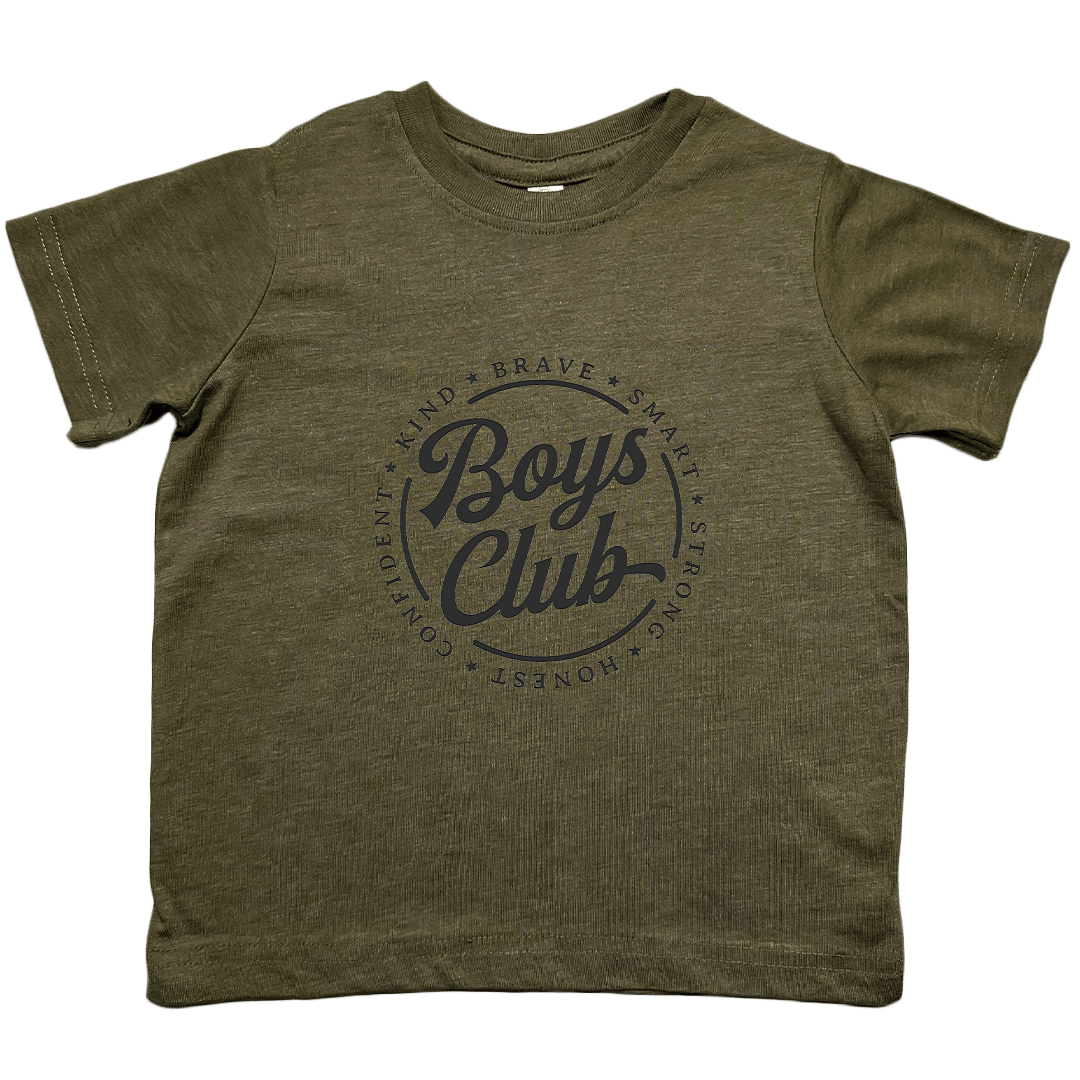 Boys Club Toddler Tee - Muddy Boots Clothing - T-Shirt