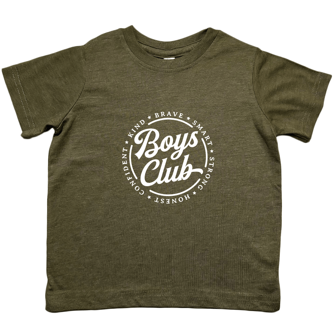 Boys Club Toddler Tee - Muddy Boots Clothing - T-Shirt