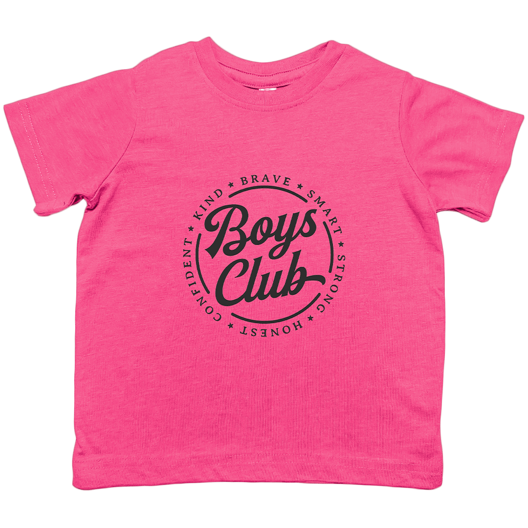 Boys Club Toddler Tee - Muddy Boots Clothing - T-Shirt