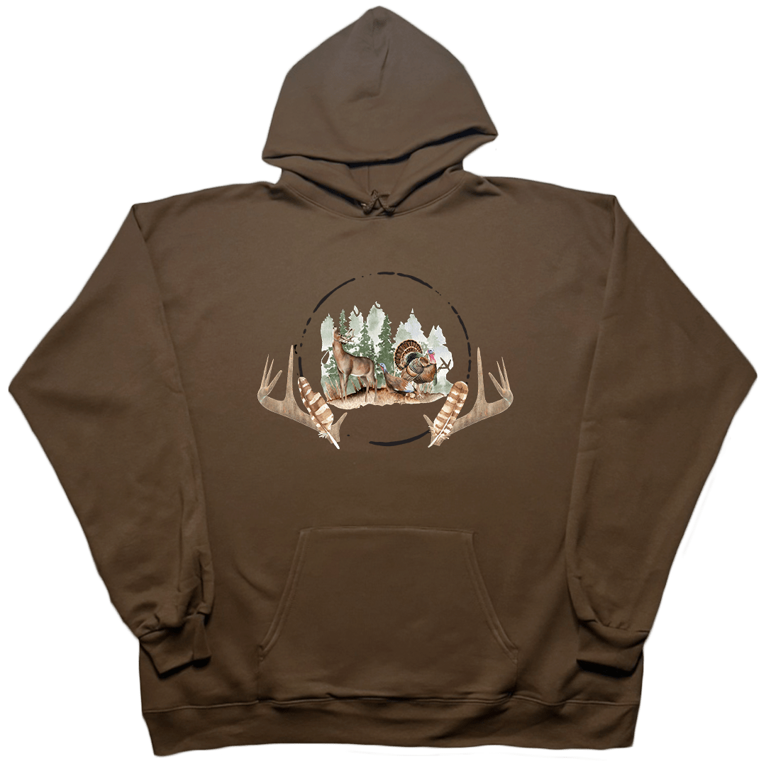 Bucks and Beards Adult Hoodie - Muddy Boots Clothing - Hoodie