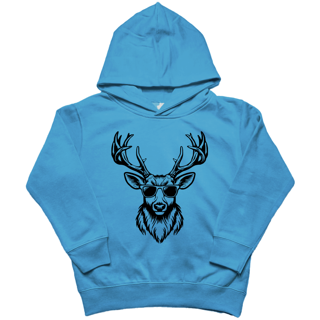Cool Deer Kids Hoodie - Muddy Boots Clothing - Hoodie