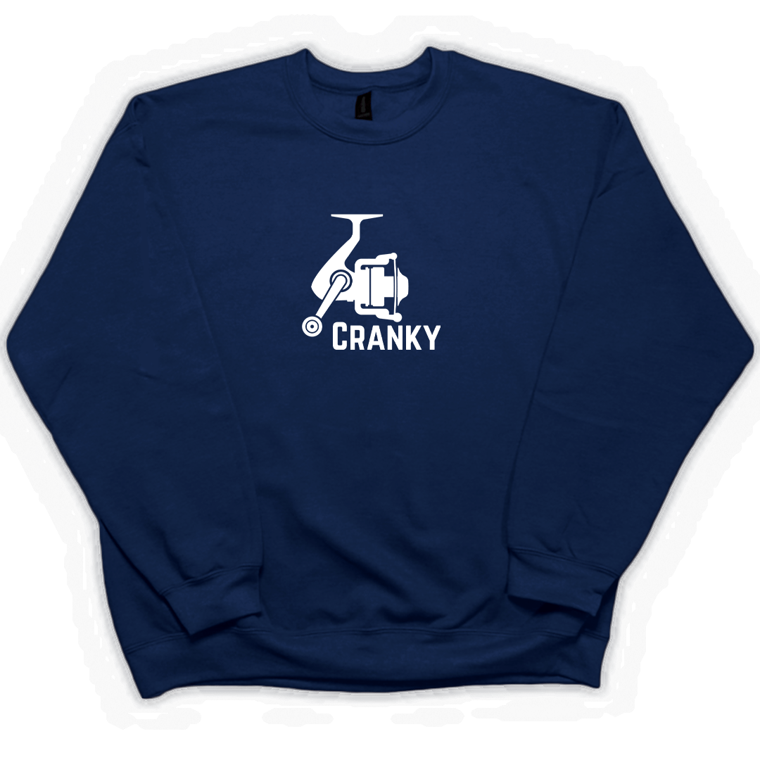 Cranky Adult Crew Neck Sweatshirt - Muddy Boots Clothing - Crew Neck Sweatshirt
