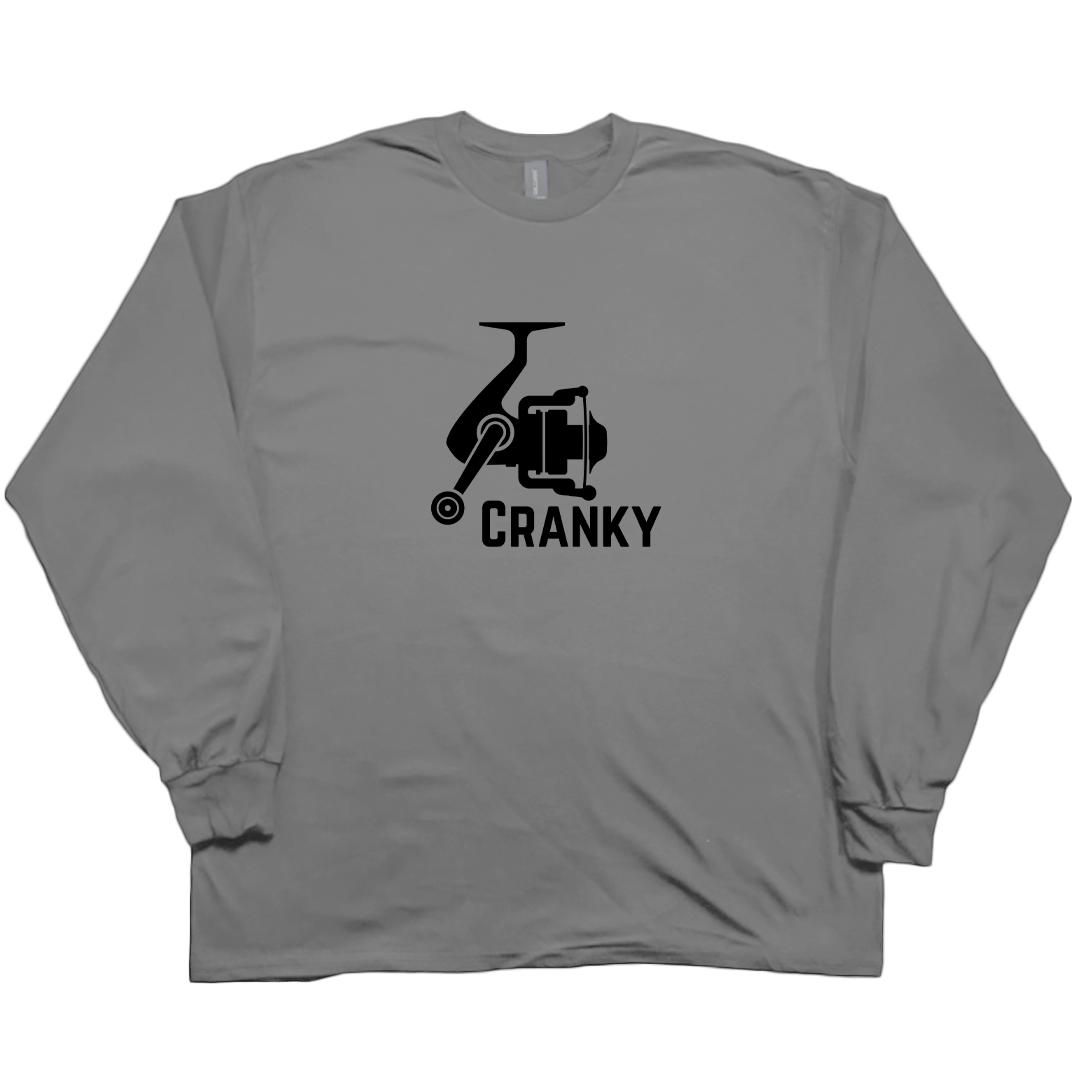 Cranky Adult Long Sleeve Tee - Muddy Boots Clothing - Long Sleeve Tee