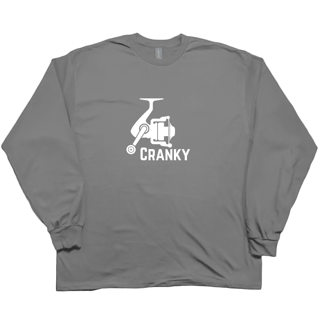 Cranky Adult Long Sleeve Tee - Muddy Boots Clothing - Long Sleeve Tee