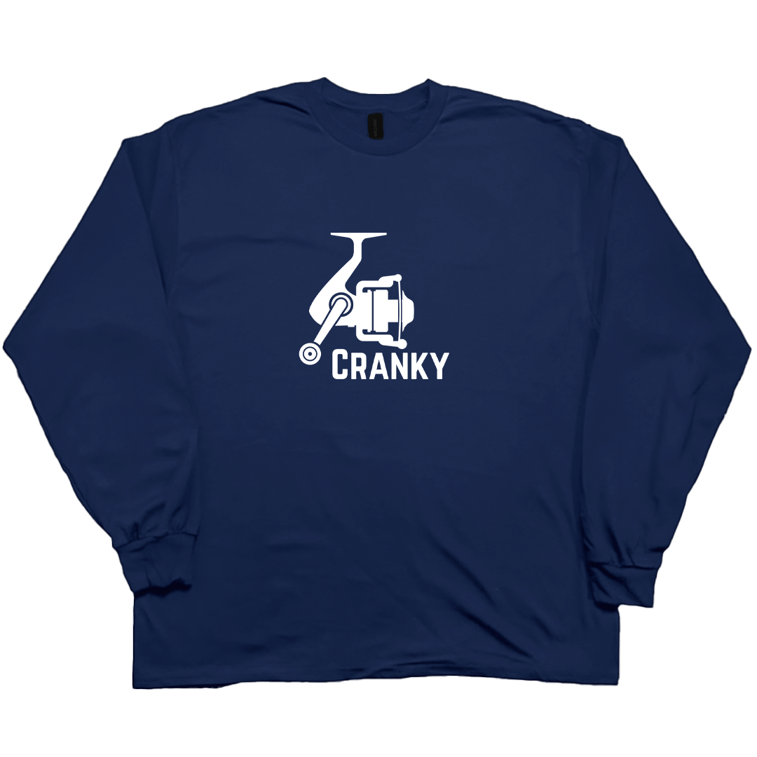 Cranky Adult Long Sleeve Tee - Muddy Boots Clothing - Long Sleeve Tee