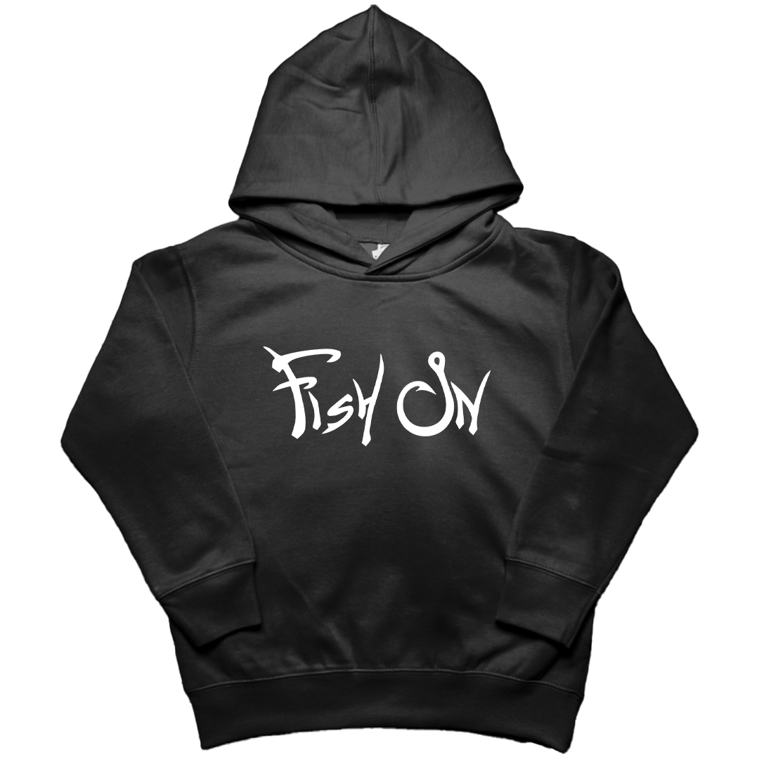 Fish On Kids Hoodie - Muddy Boots Clothing - Hoodie
