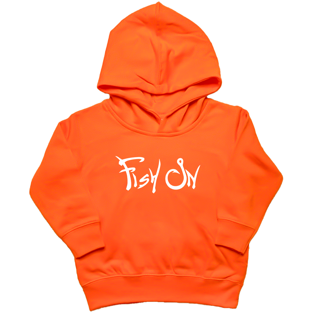 Fish On Kids Hoodie - Muddy Boots Clothing - Hoodie