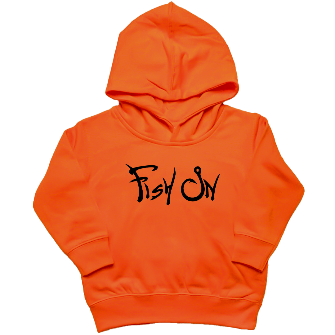 Fish On Kids Hoodie - Muddy Boots Clothing - Hoodie