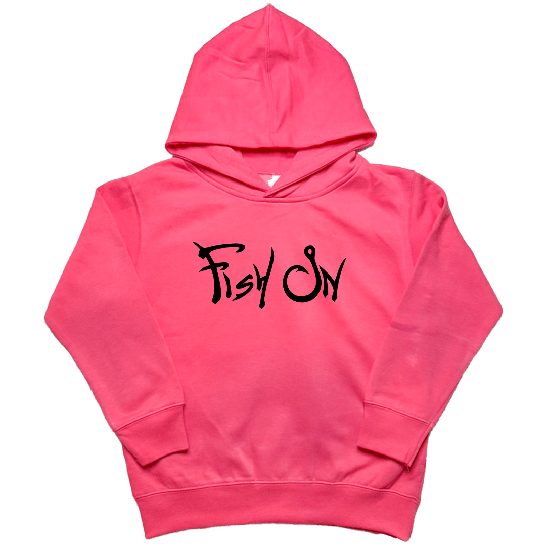 Fish On Kids Hoodie - Muddy Boots Clothing - Hoodie