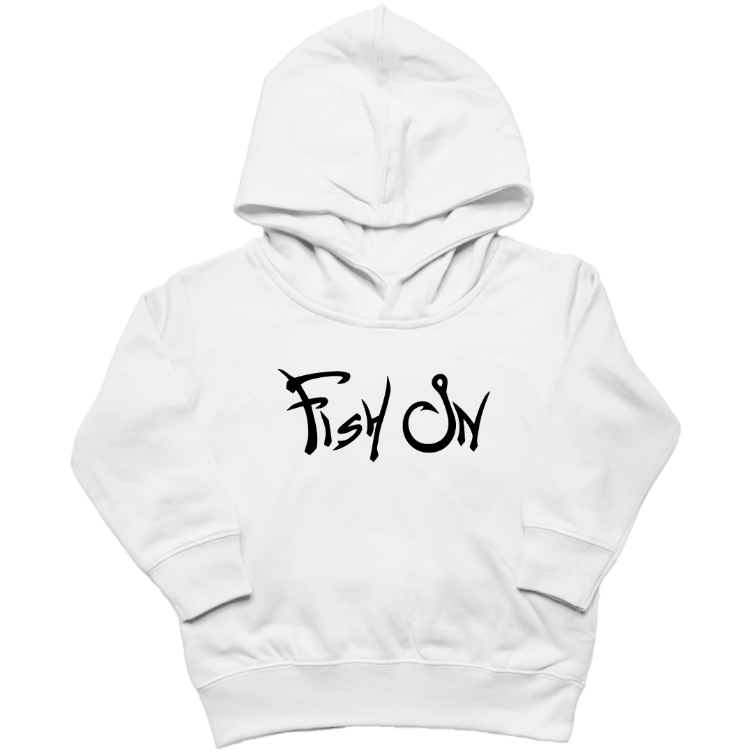 Fish On Kids Hoodie - Muddy Boots Clothing - Hoodie