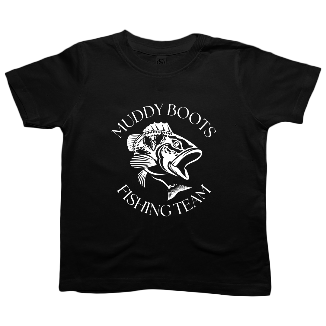 Fishing Team Toddler Tee - Muddy Boots Clothing - T-Shirt