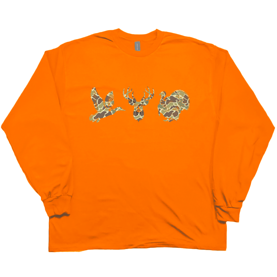 Hidden Game Adult Long Sleeve Tee - Muddy Boots Clothing - Long Sleeve Tee