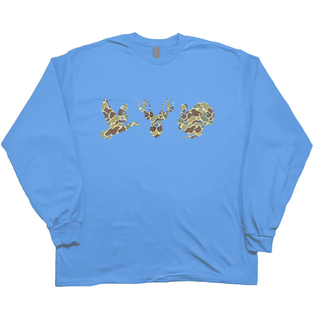 Hidden Game Adult Long Sleeve Tee - Muddy Boots Clothing - Long Sleeve Tee